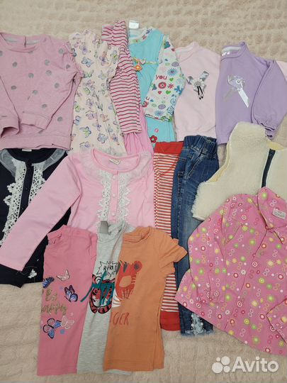 Одежда для девочки пакетом 2-3 года