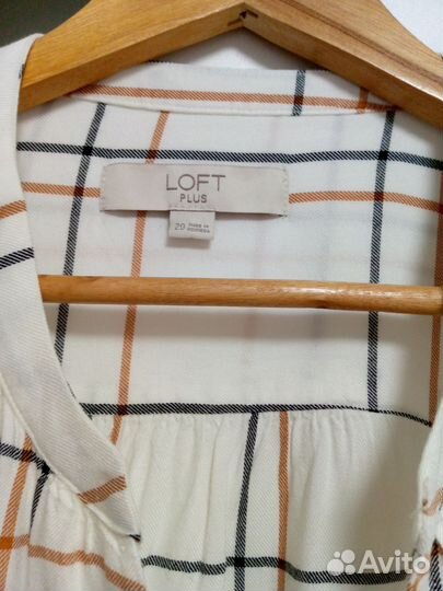 Блузка рубашка женская 52 54 размер