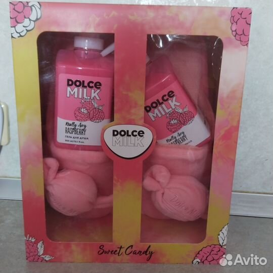 Dolce milk набор с тапочками