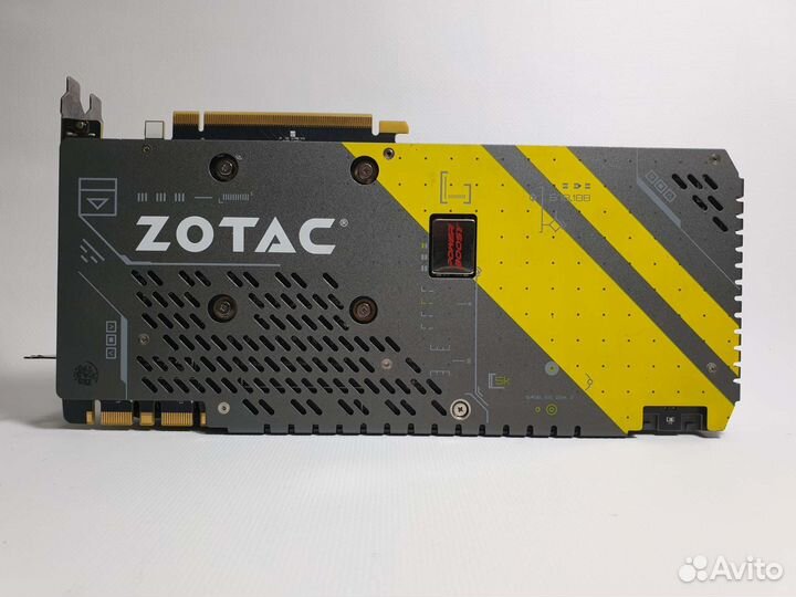 Видеокарта GTX 1080 AMP Edition 8Gb, RGB подсветка