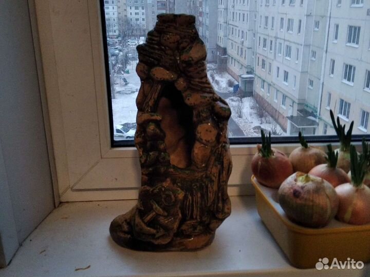 Грот в аквариум красивый