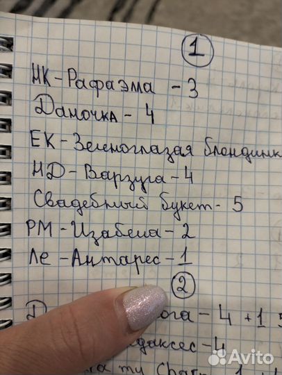 Фиалки