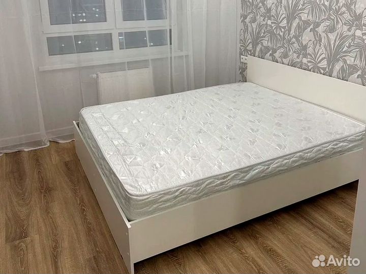 Кровать 160х200 белая лдсп