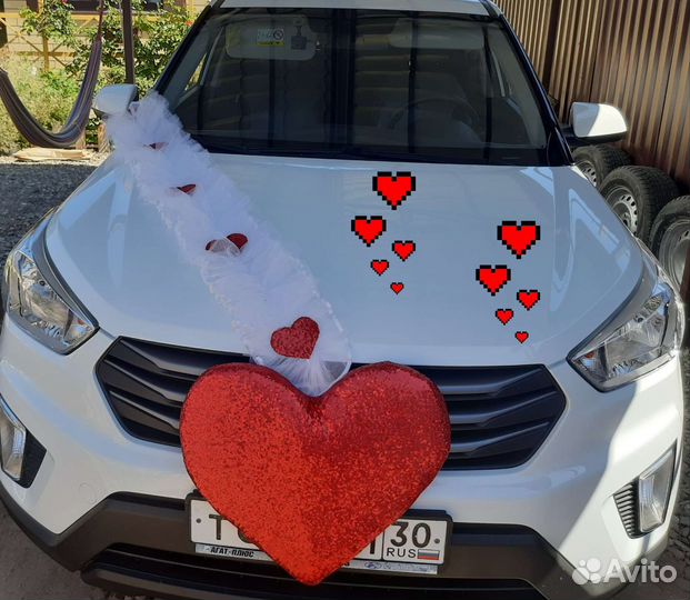 Свадебное украшение на машину Продажа