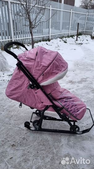 Санки коляска ника