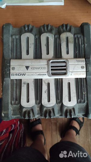 Усилитель для авто 640ват