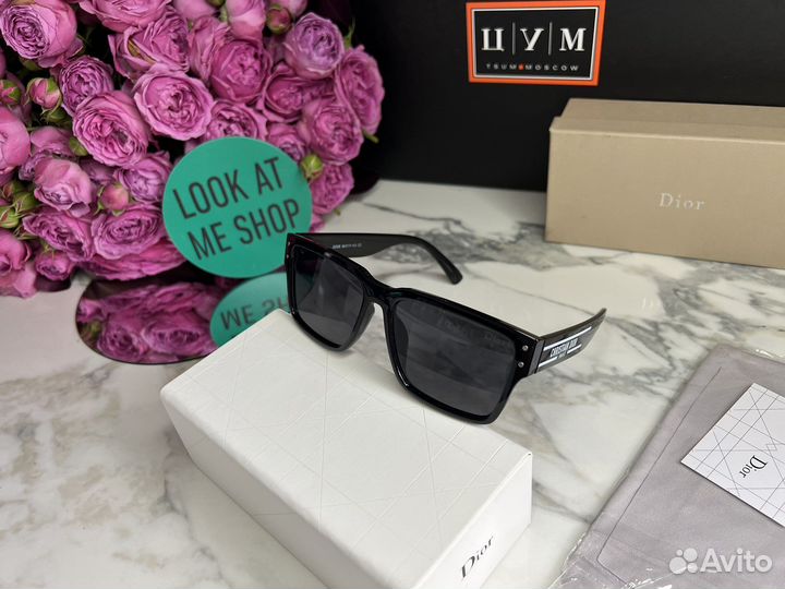 Christian Dior очки унисекс солнцезащитные