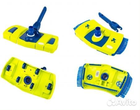 Щётка для чистки бассейна с боковым ворсом Kokido