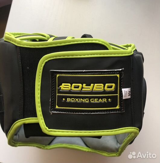 Боксерский шлем с бампером