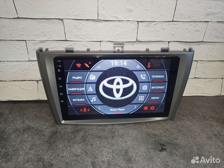 Магнитола Toyota Avensis 3 Android IPS экран