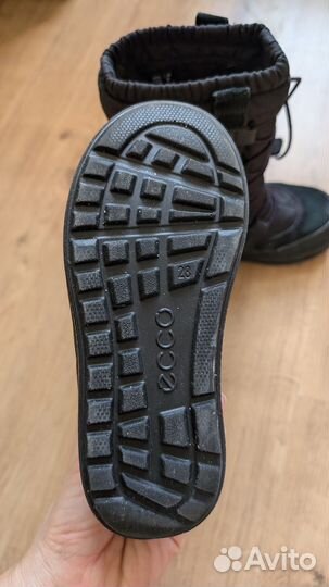 Зимние сапоги ecco 28