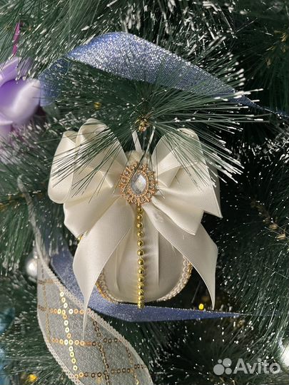 Елочные игрушки ручной работы