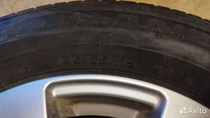 Литые диски r15 4x100 с летней резиной