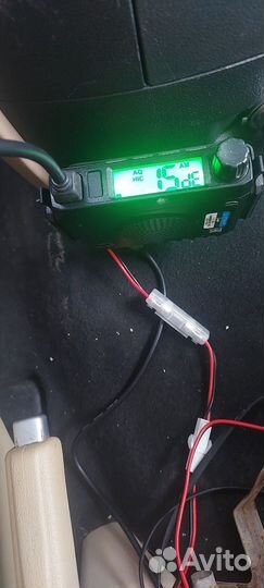 Автомобильная рация с антенной