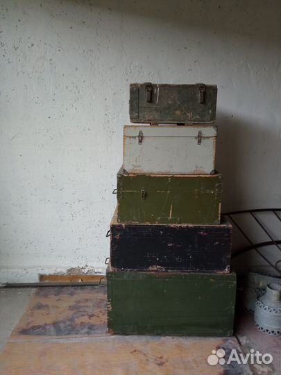 Ящик деревянный военный СССР