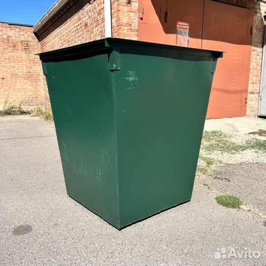 Мусорный контейнер металлический 750 л