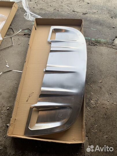 Защита переднего бампера porsche cayenne