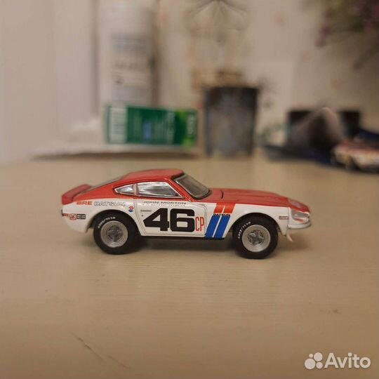 1970 Datsun 240 Z Greenlight 1:64 распак