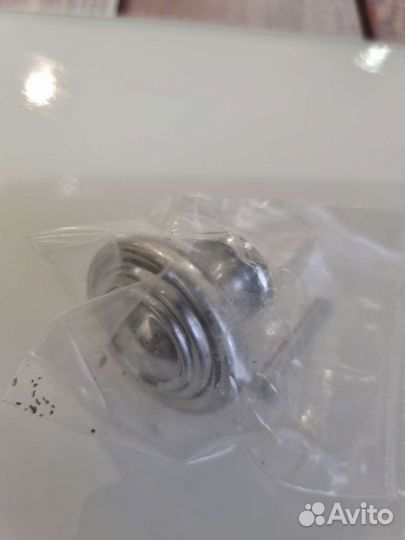 Ручка кнопка глянцевый хром 12 штук, новые