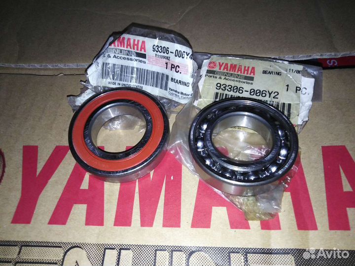 Новый оригинальный подшипник ступицы Yamaha Rhino