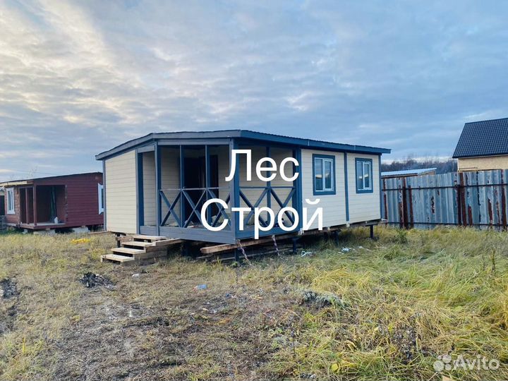 Каркасный дачный домик