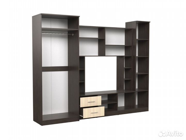 Стенка со шкафом в гостиную / Доставим за 1-5 дн