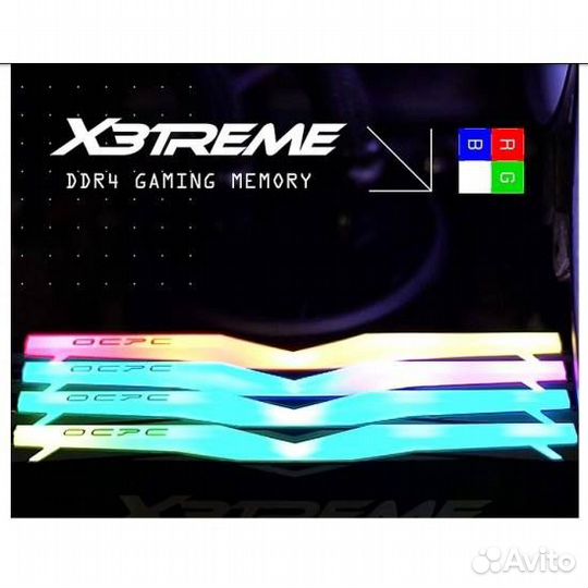 Оперативная память 16 Gb 3600 MHz ocpc X3treme RGB