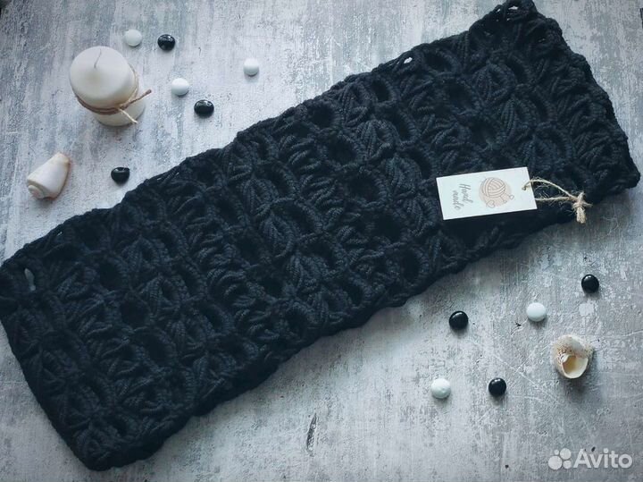 Шарф (снуд) ручной работы