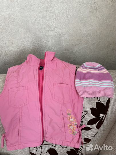 Жилетка/безрукавка детская 92 98