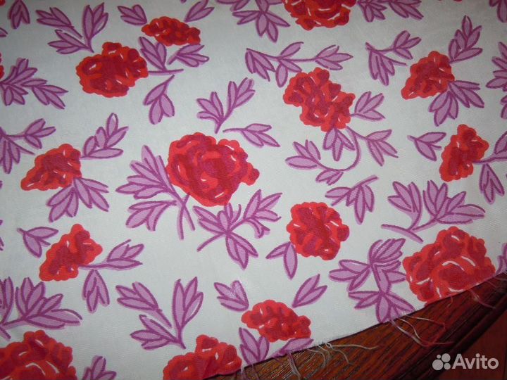 Ткани СССР гдр шелк, хб, вискоза