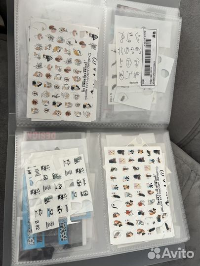 Дизайн для маникюра, наклейки для ногтей