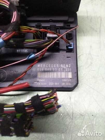 Блок комфорта Mercedes Vito W639 ом646