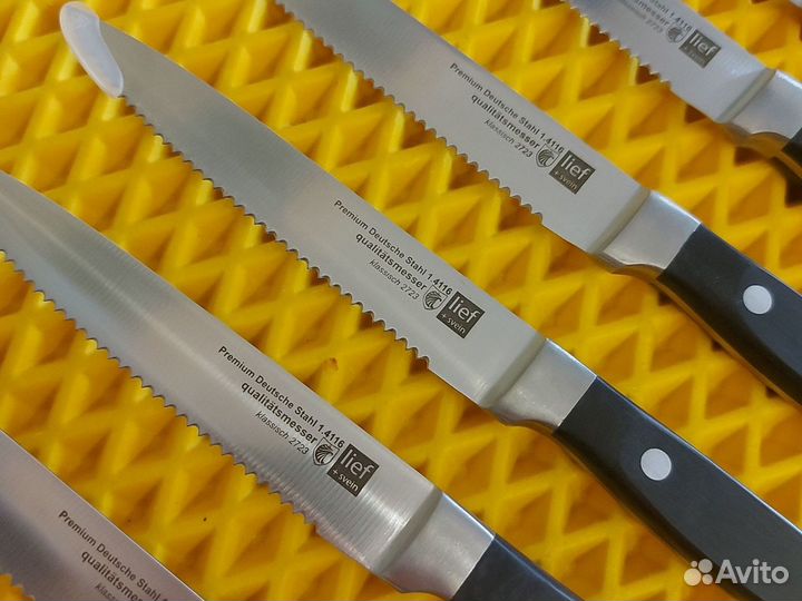 Набор ножей для стейка lief&svein 7 штук