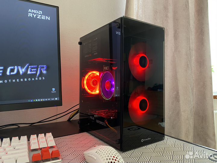 Новый игровой компьютер Ryzen 7