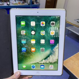 iPad 4 64gb белый с сим картой + чехол