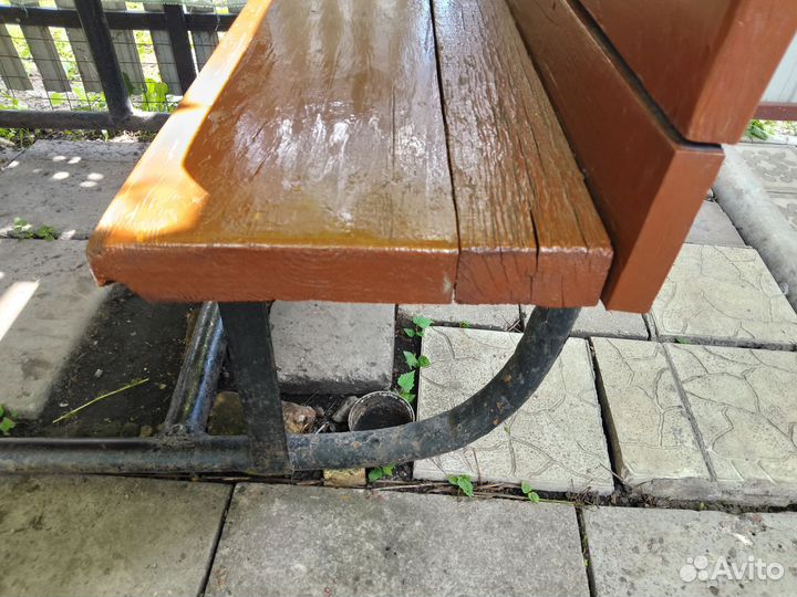 Уличные скамейки в комплекте со столом