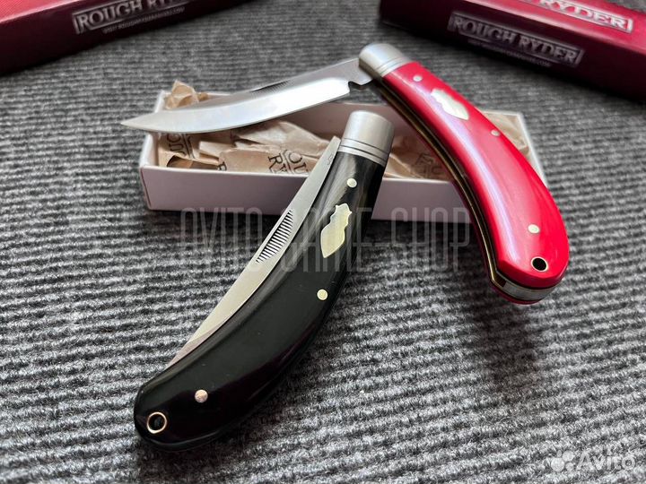 Нож Rough Ryder Large Bow Trapper. Оригинал. Новый