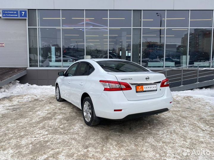 Nissan Sentra 1.6 CVT, 2015, 67 350 км