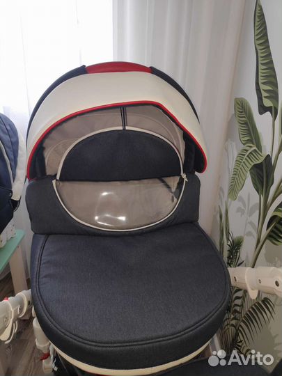 Коляска 2 в 1 adamex Monte carbon