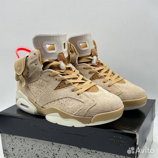 Кроссовки Nike Air Jordan 6 Retro x Travis Scott