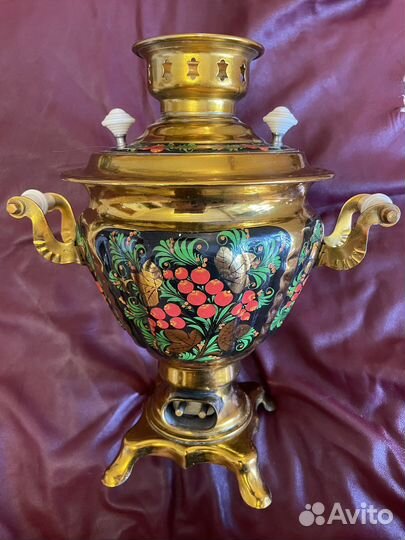 Самовар расписной 2 литра