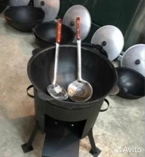 Казан чугунный