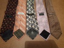 Шелковый галстук Brioni Versace Balmain Lanvin