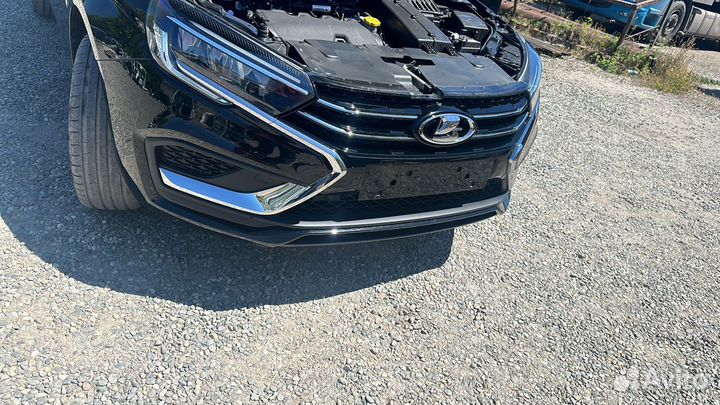 Передний бампер на LADA vesta ng