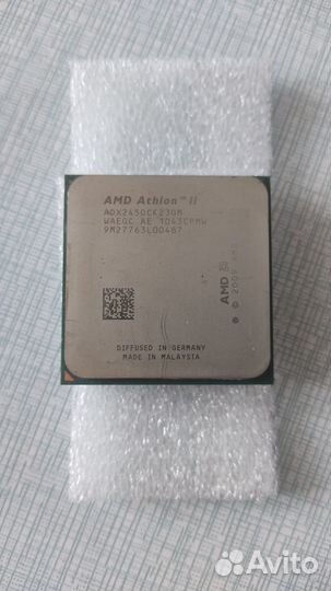 Процессор 2 AMD Athlon(tm) II X2 250 Processor