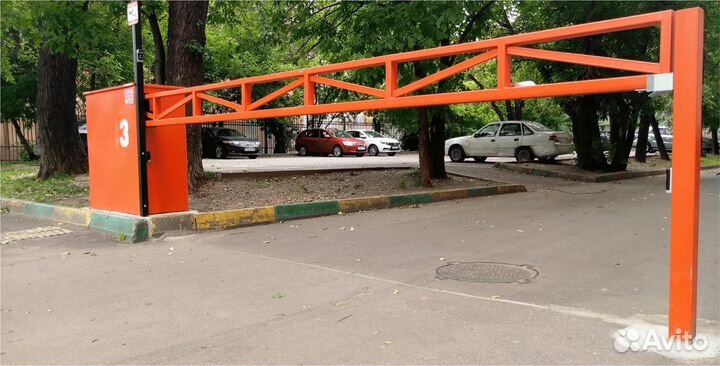 Шлагбаум откатной антивандальный стандарт усиленны