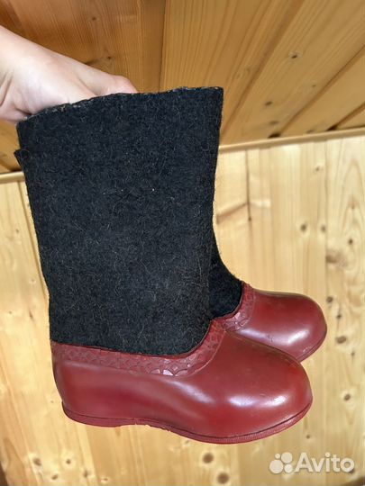 Сапоги валенки сланцы 1980 года
