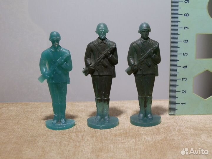 Солдатики трапперы богатыри СССР Линтек