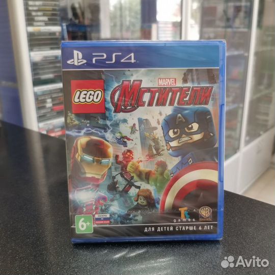Lego Marvel Мстители PS4 (новый)
