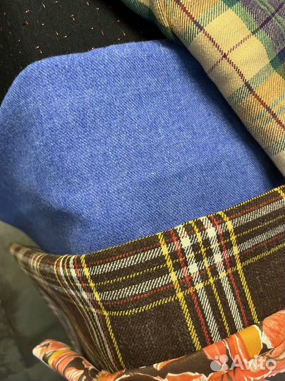 Ткань отрезы 8 штук. Цена за все